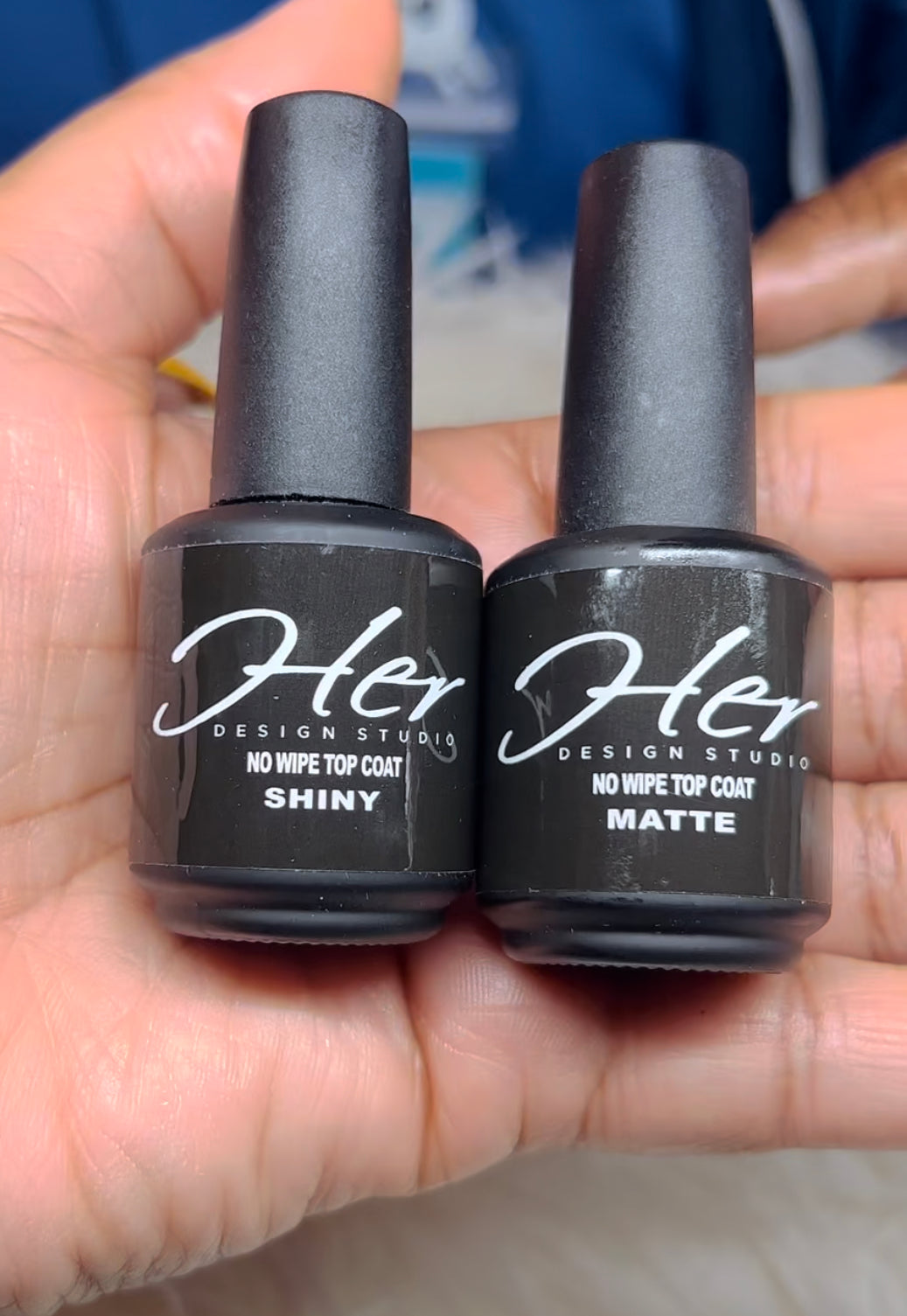 2 On Top Set- Super Shiny + Matte Gel Topcoat